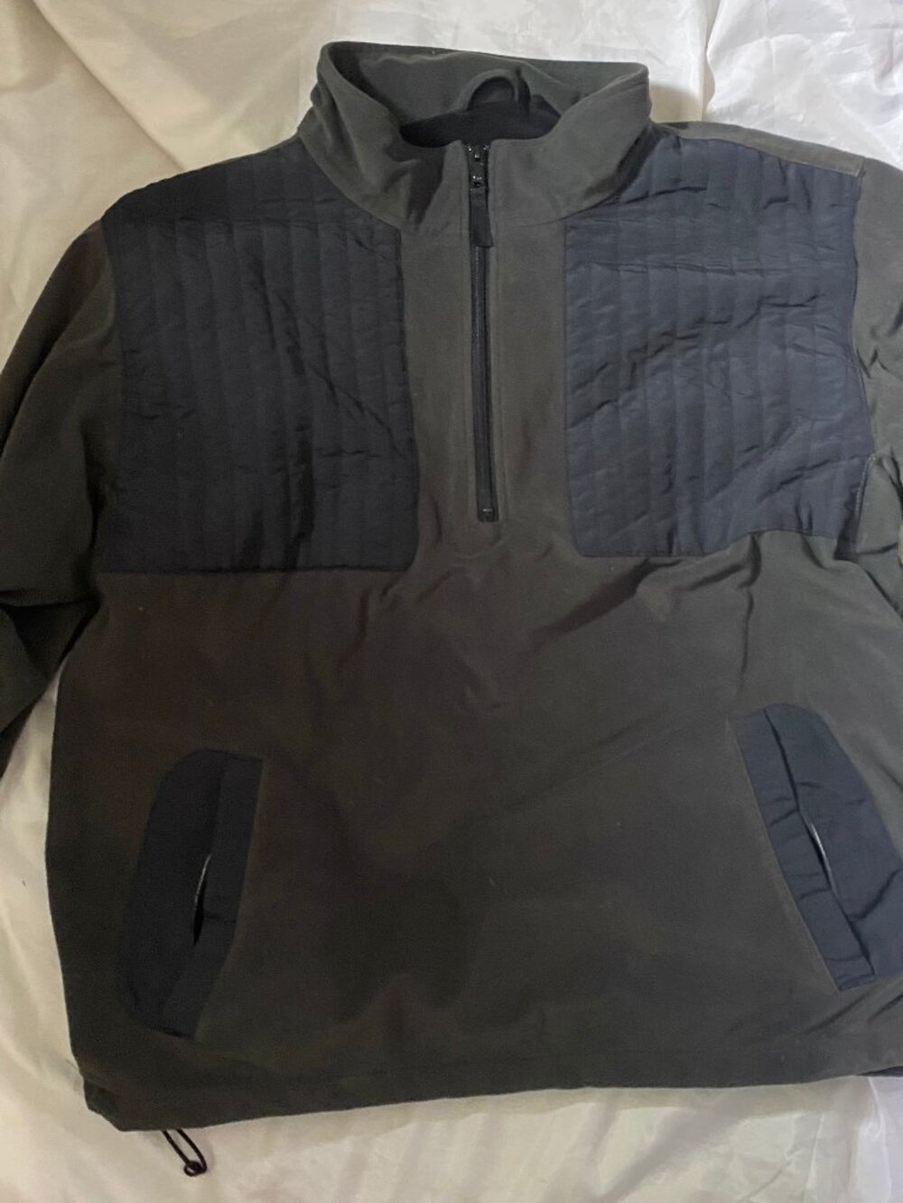 Cabelas Dry Plus Half Zip Pullover Sweater Men's Size Large